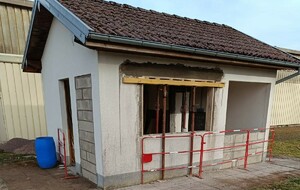 les travaux sur le site du stade