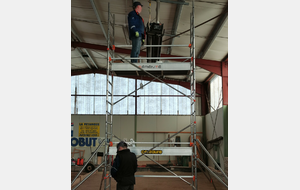 Dans le boulodrome chauffé - Au menu /CLIQUEZ