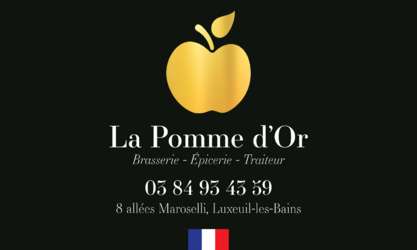 LA POMME D'OR -A EMPORTER OU EN LIVRAISON