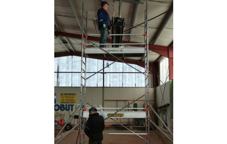 Dans le boulodrome chauffé - Au menu /CLIQUEZ